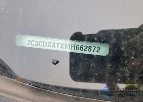 2021 Dodge Charger Police z USA, uszkodzony, nr VIN 2C3CDXATXMH662872